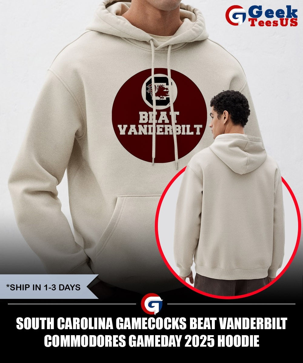 South Carolina Gamecocks beat Vanderbilt Commodores Gameday 2025 shirt