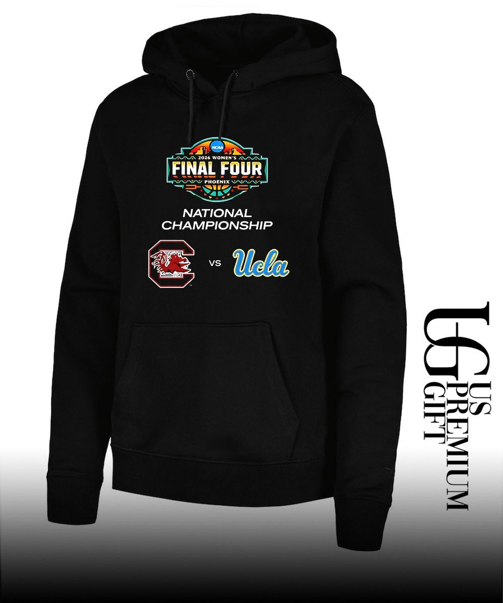 South Carolina Gamecocks vs Ucla Bruins 2026 NCAA Women’s Basketball National Championship Final Four logo shirt