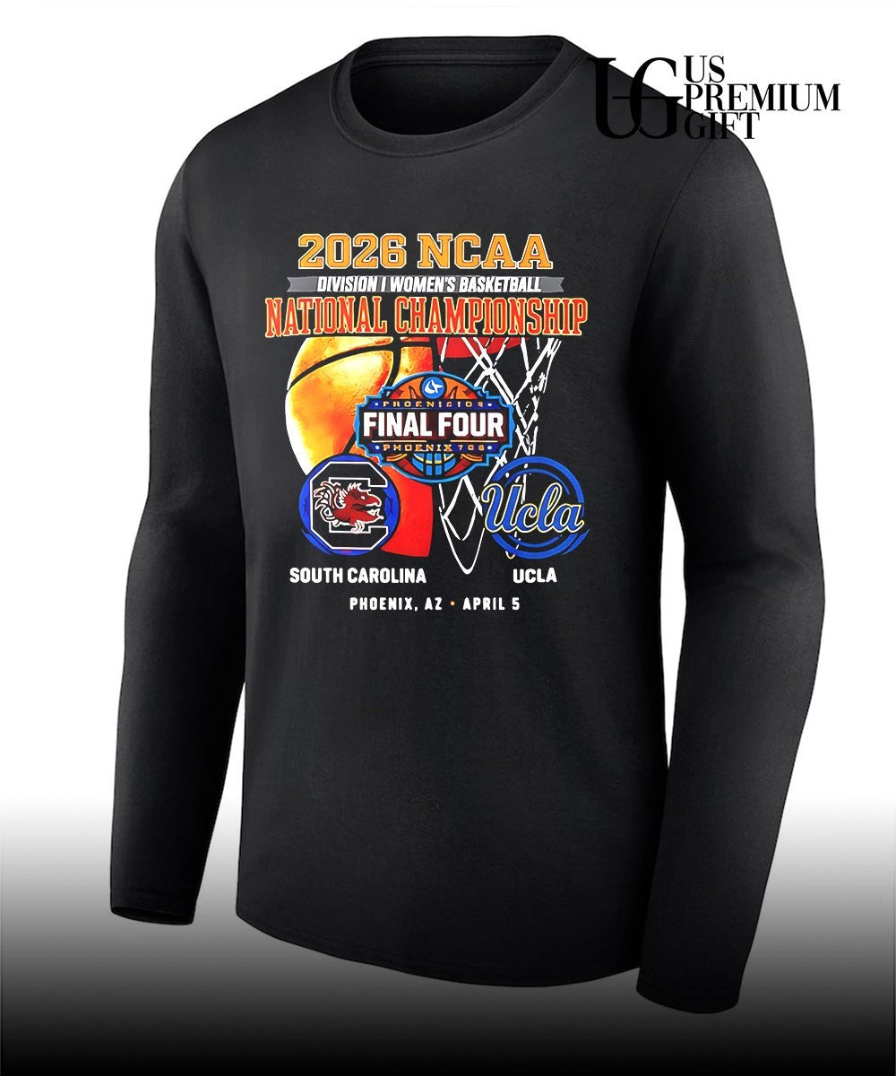South Carolina vs Ucla 2026 NCAA Women’s Basketball National Championship shirt