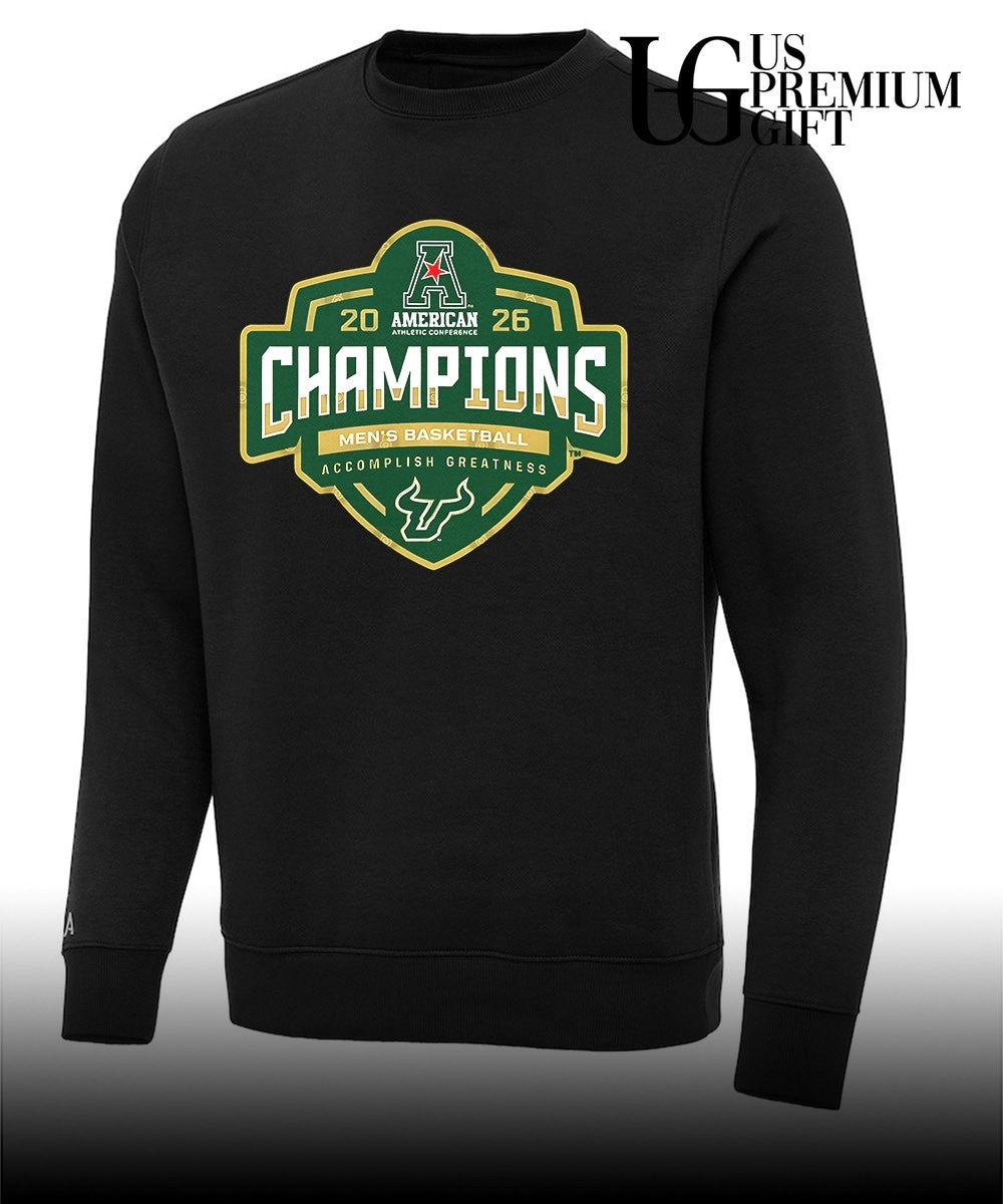 South Florida Bulls 2026 American Athletic Conference Men’s Basketball Champions shirt