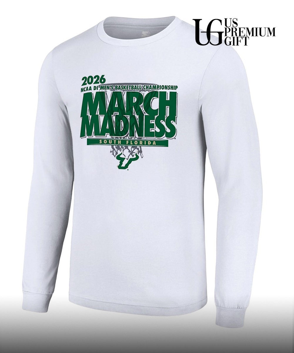 South Florida Bulls March Madness NCAA D1 Men’s basketball Championship 2026 shirt