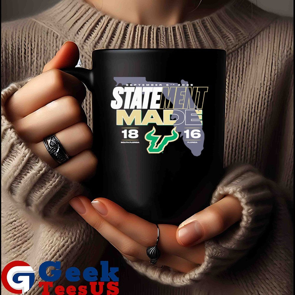 South Florida Bulls vs Florida Gators Statement Made September 2025 logo shirt