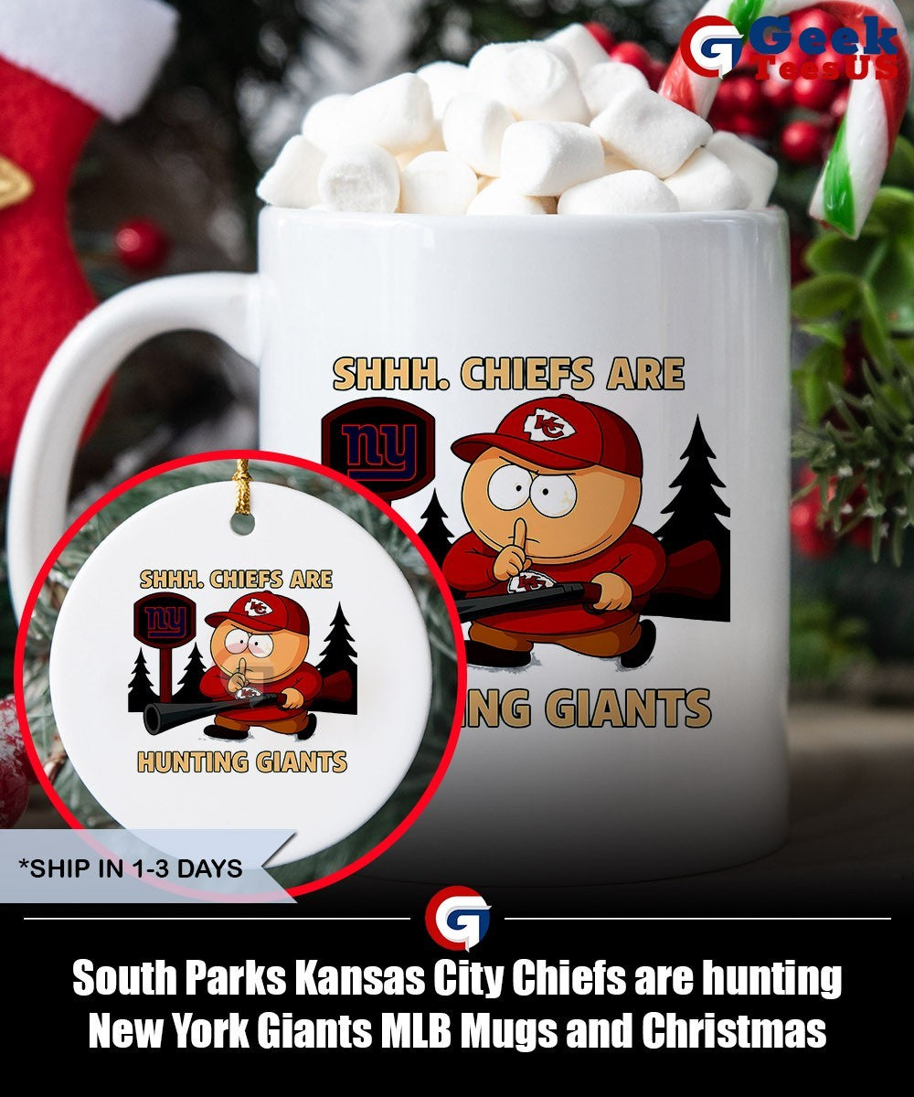 South Parks Kansas City Chiefs are hunting New York Giants MLB shirt