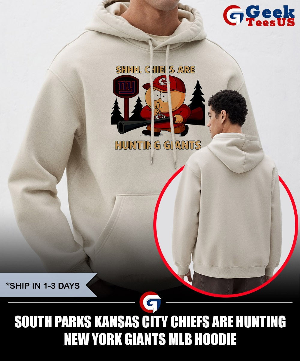 South Parks Kansas City Chiefs are hunting New York Giants MLB shirt