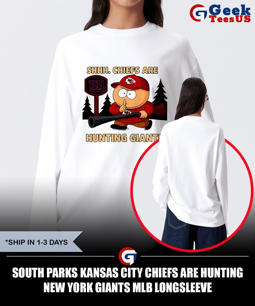 South Parks Kansas City Chiefs are hunting New York Giants MLB shirt