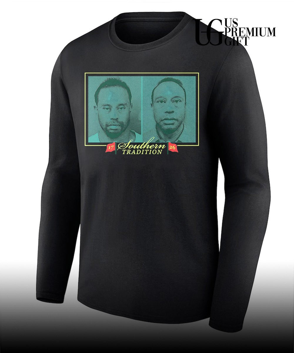 Southern Tradition Tiger Woods mugshot shirt