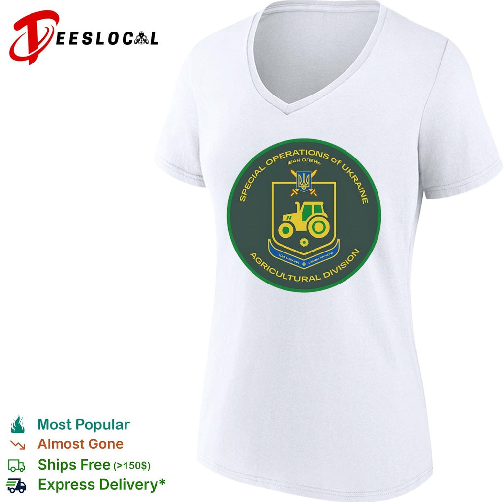 Special Operations of Ukraine Agricultural Division Tractor Patch shirt