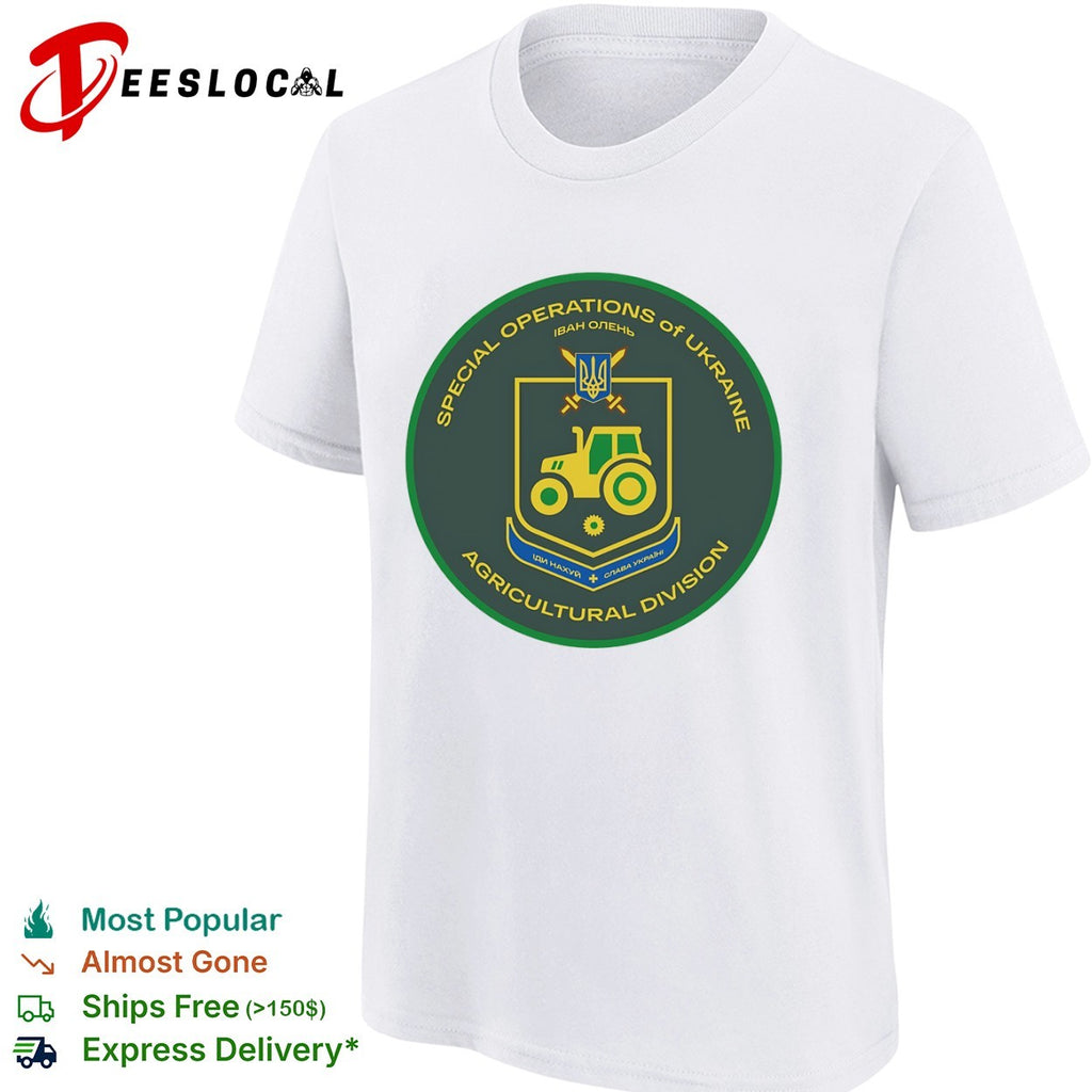 Special Operations of Ukraine Agricultural Division Tractor Patch shirt