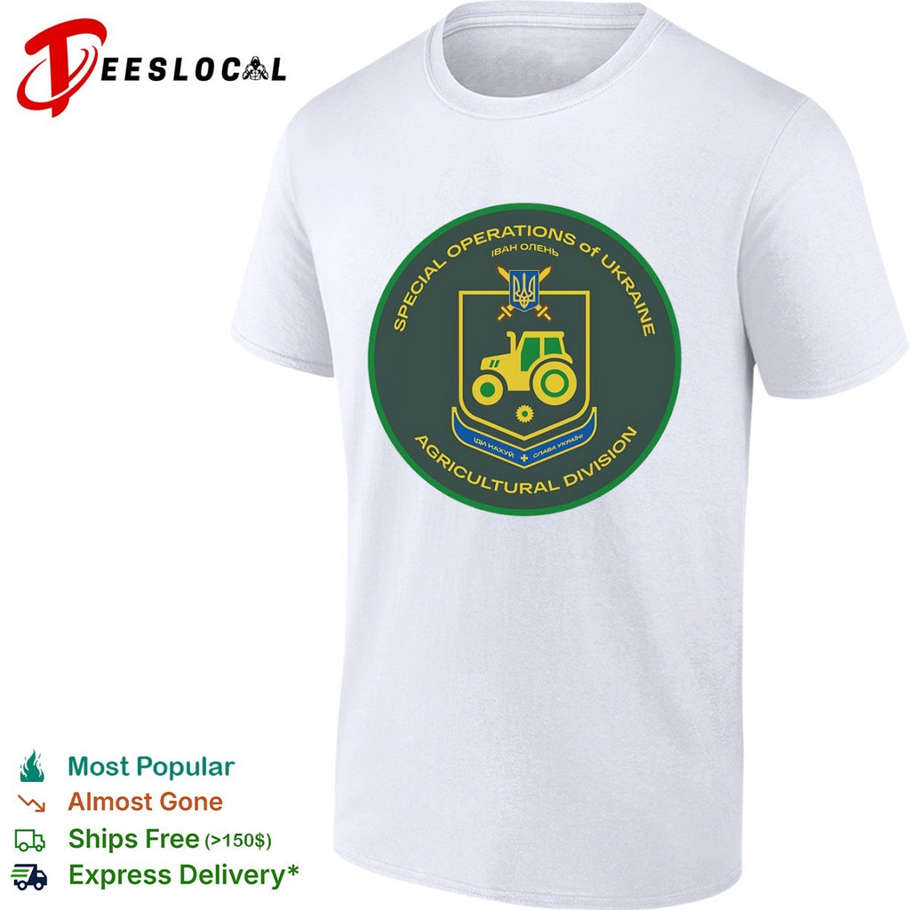 Special Operations of Ukraine Agricultural Division Tractor Patch shirt