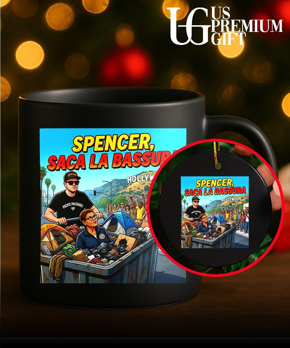Spencer Saca La Bassura cartoon shirt