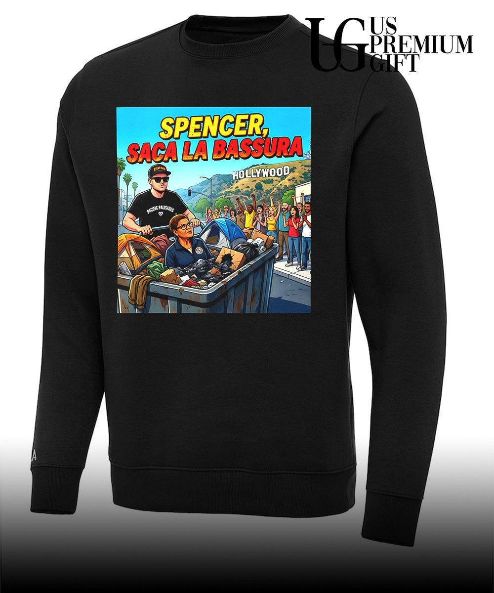 Spencer Saca La Bassura cartoon shirt