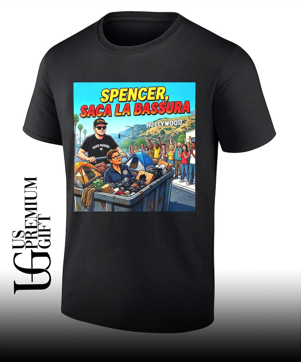 Spencer Saca La Bassura cartoon shirt