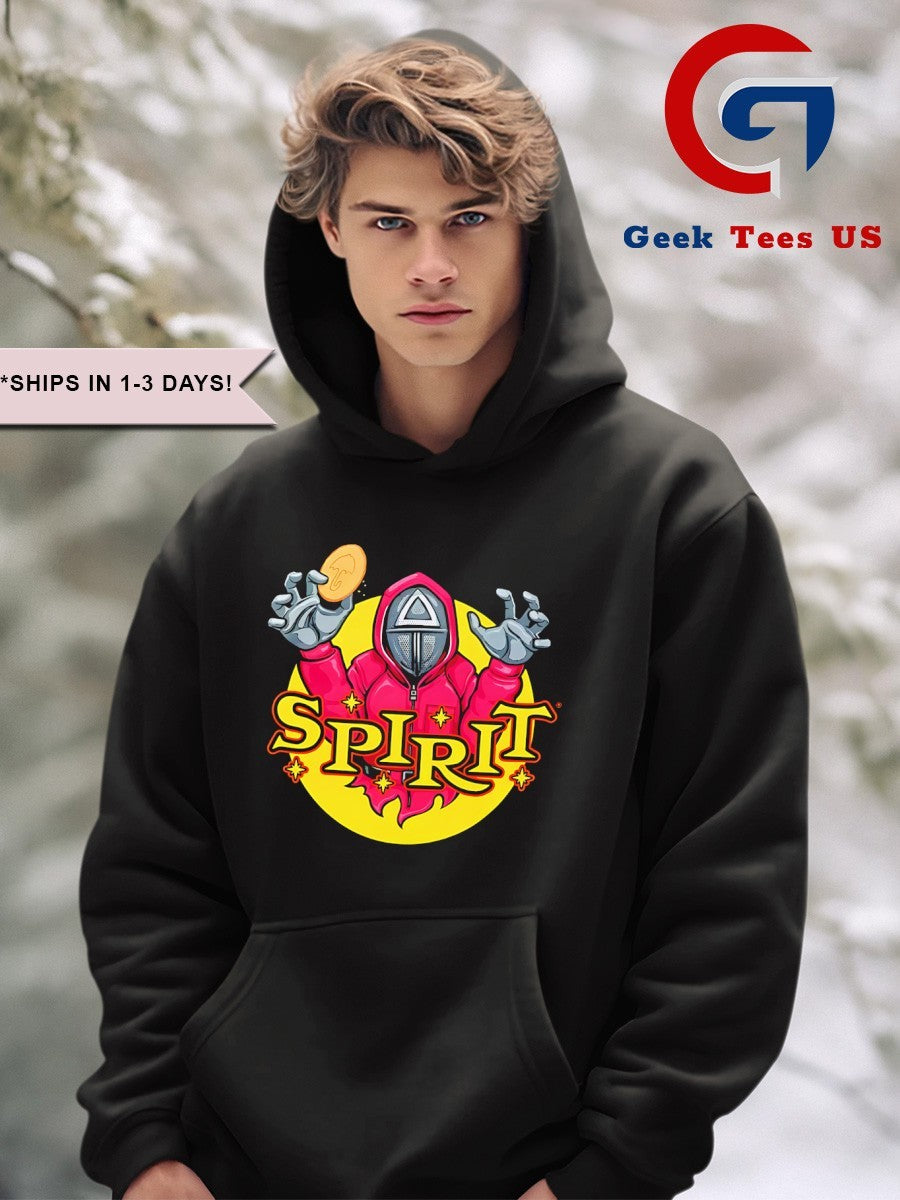 Spirit x Squid Game logo shirt