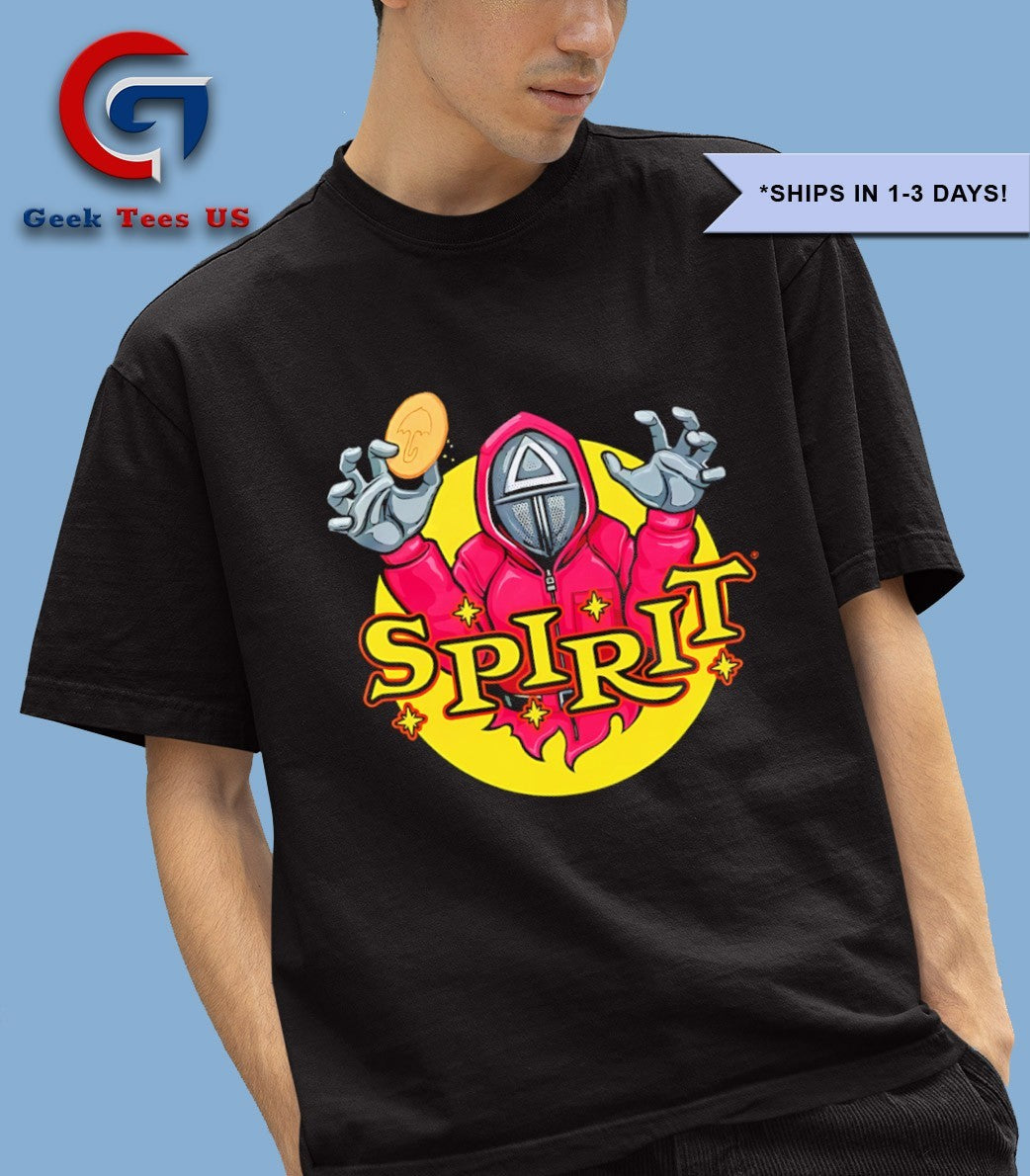 Spirit x Squid Game logo shirt