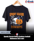 Spooky Season Dallas Cowboys football Halloween 2025 shirt
