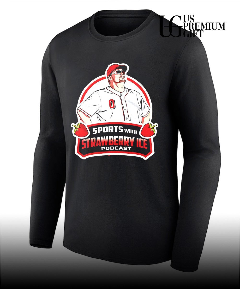 Sports with Strawberry Ice Cincinnati Reds shirt