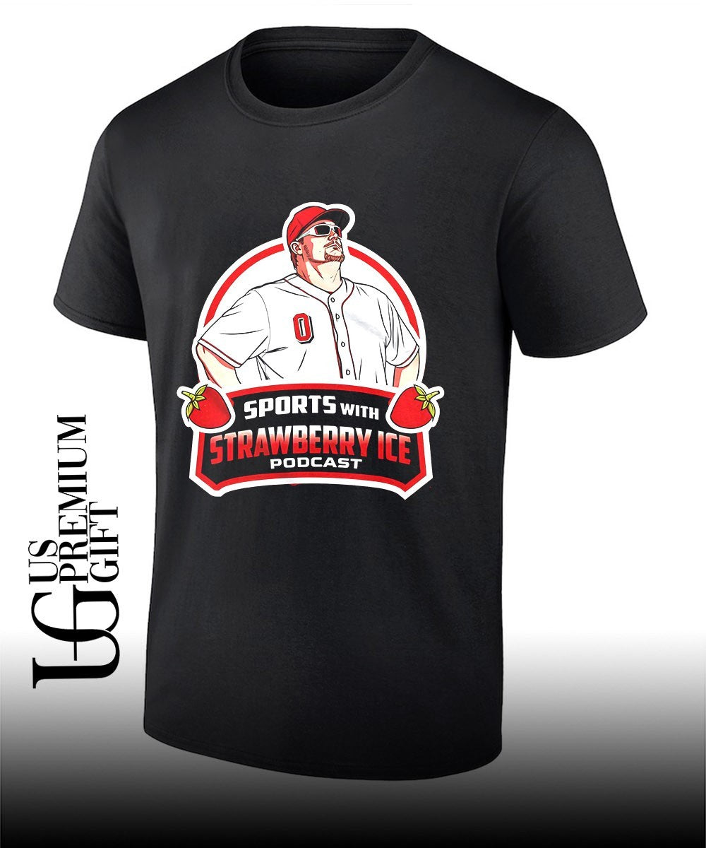 Sports with Strawberry Ice Cincinnati Reds shirt