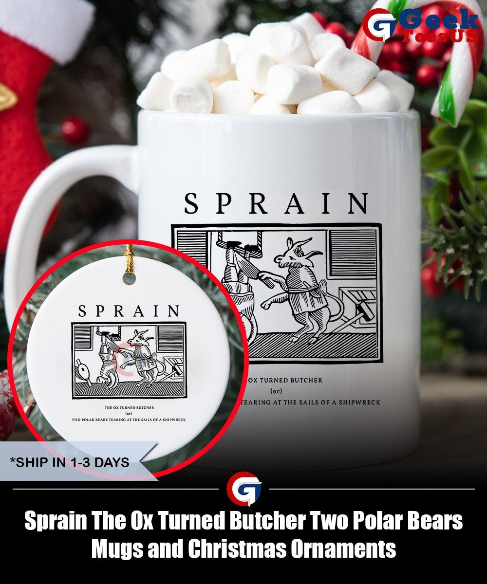Sprain The Ox Turned Butcher Two Polar Bears shirt