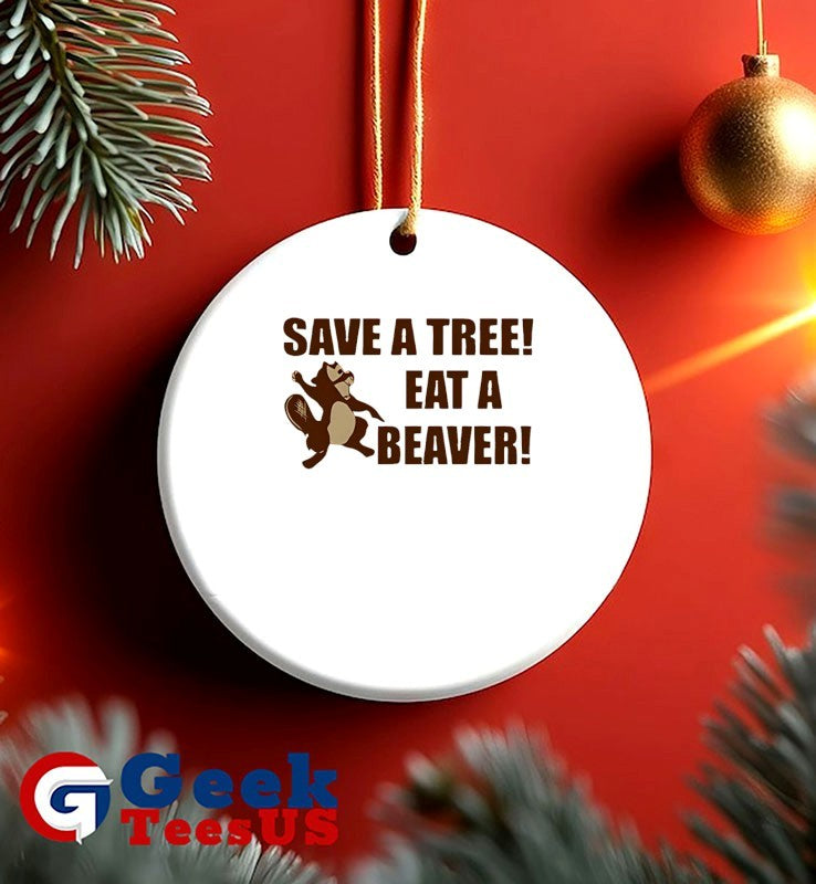 Squirrel save a tree eat a beaver shirt