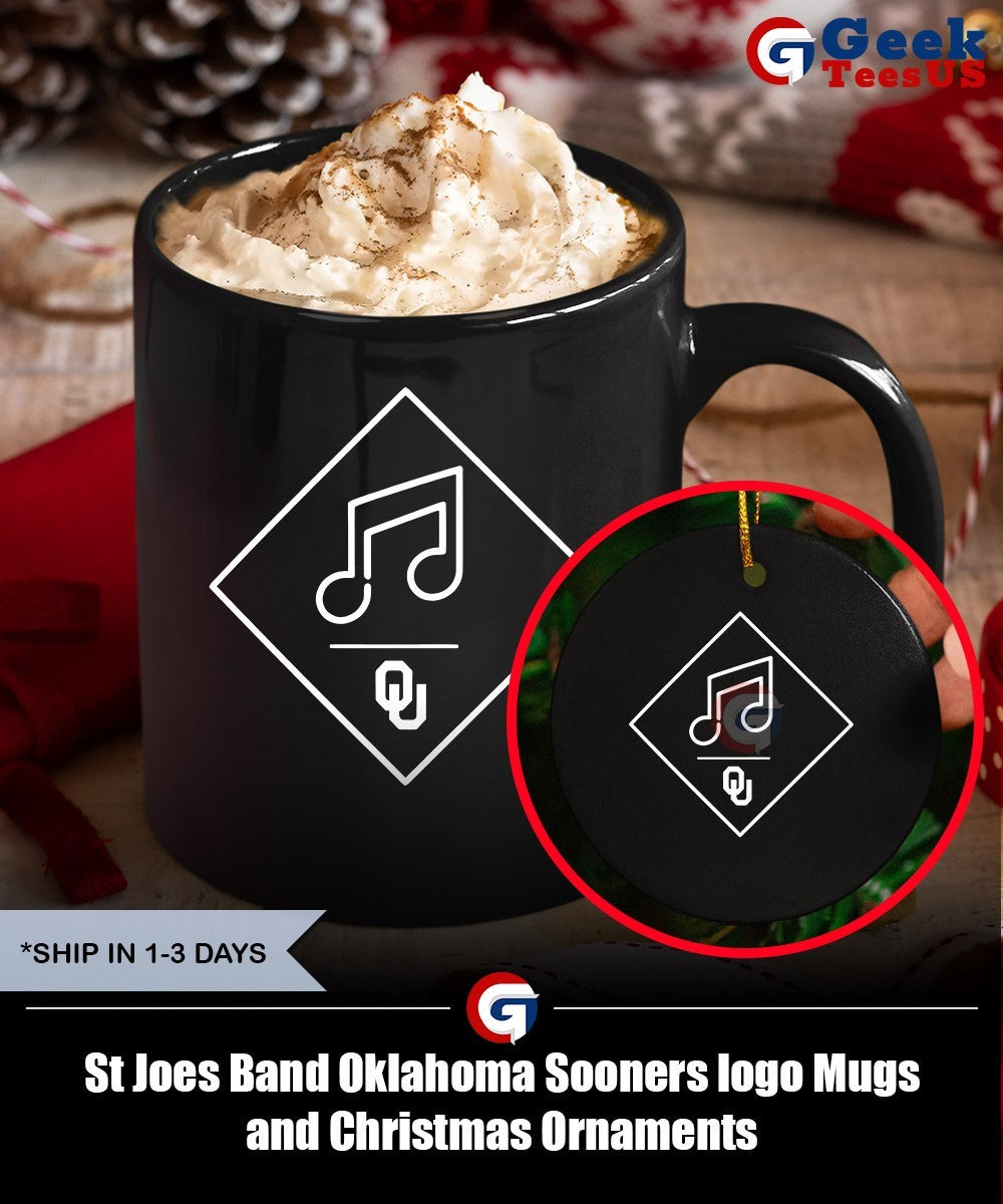 St Joes Band Oklahoma Sooners logo shirt