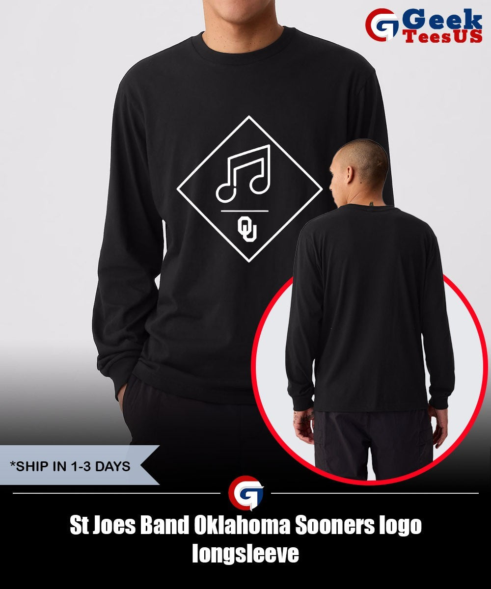 St Joes Band Oklahoma Sooners logo shirt