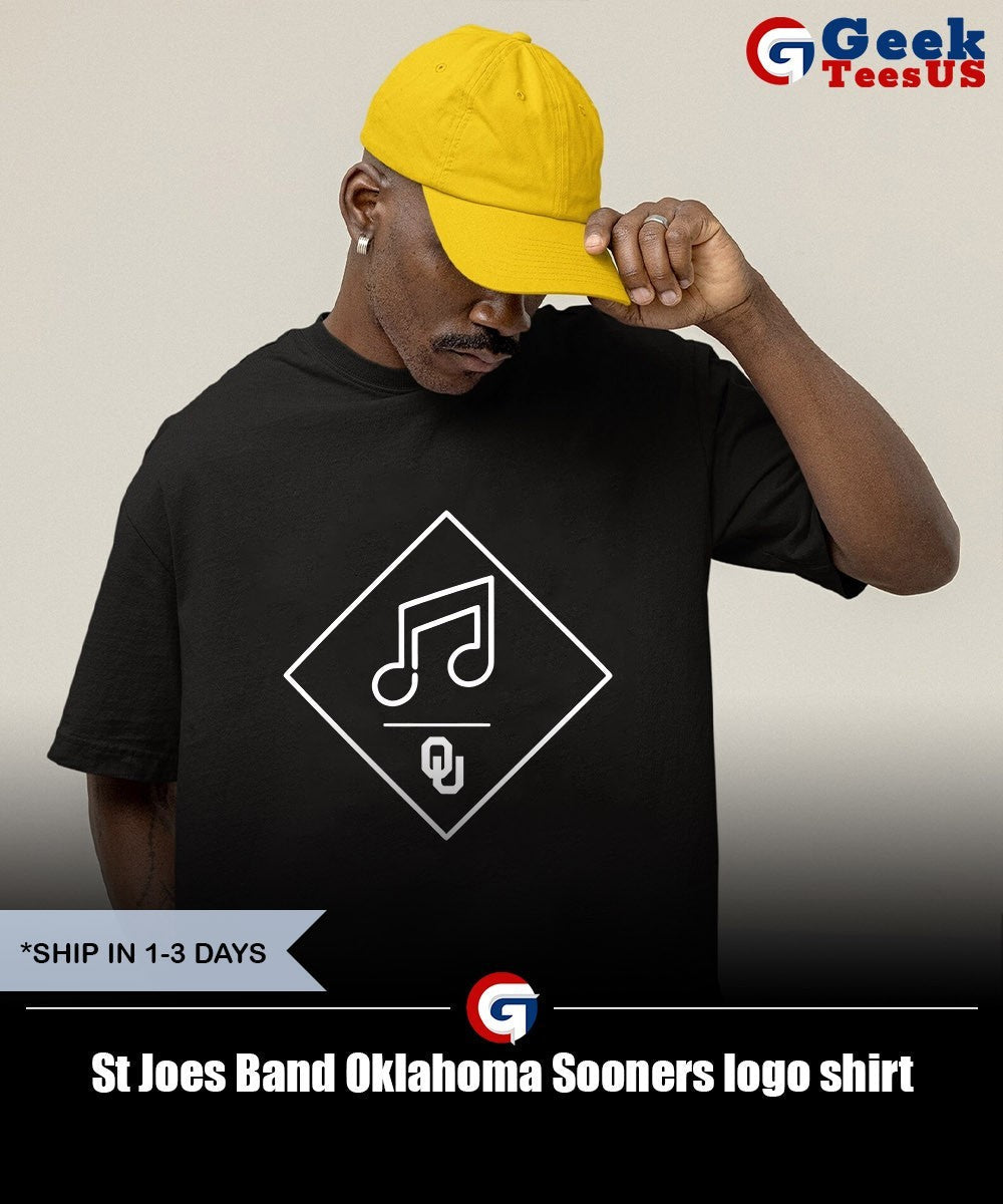 St Joes Band Oklahoma Sooners logo shirt