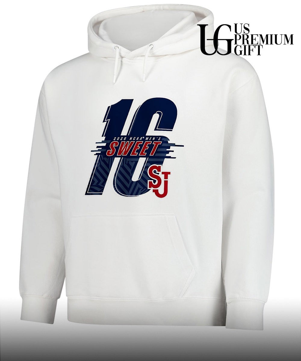 St John’s Red Storm Men’s Basketball 2026 Sweet 16 logo shirt