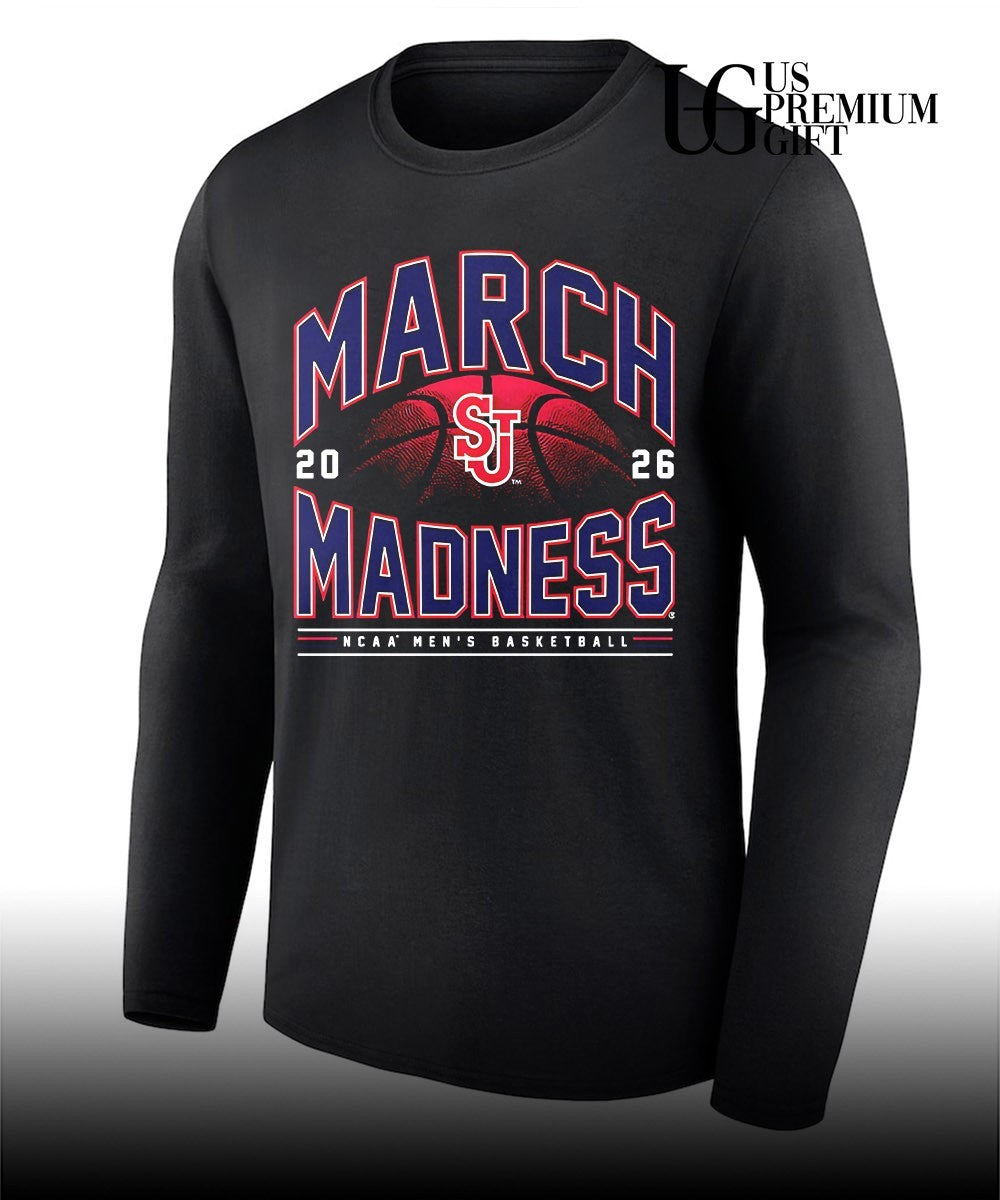 St. John’s Red Storm Men’s basketball 2026 NCAA March Madness shirt