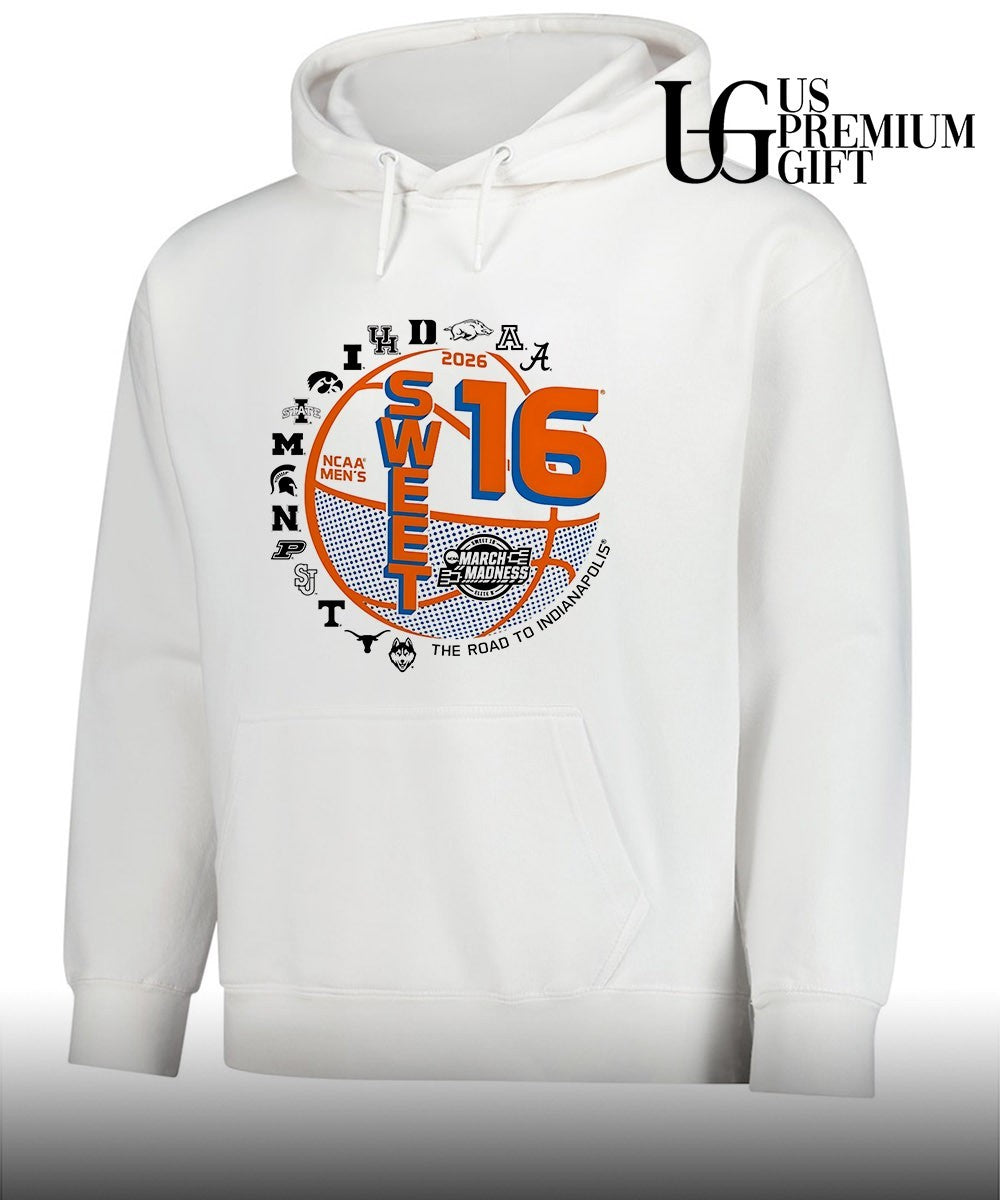 St. John’s University Men’s Basketball 2026 Sweet 16 The Road To Indianapolis shirt