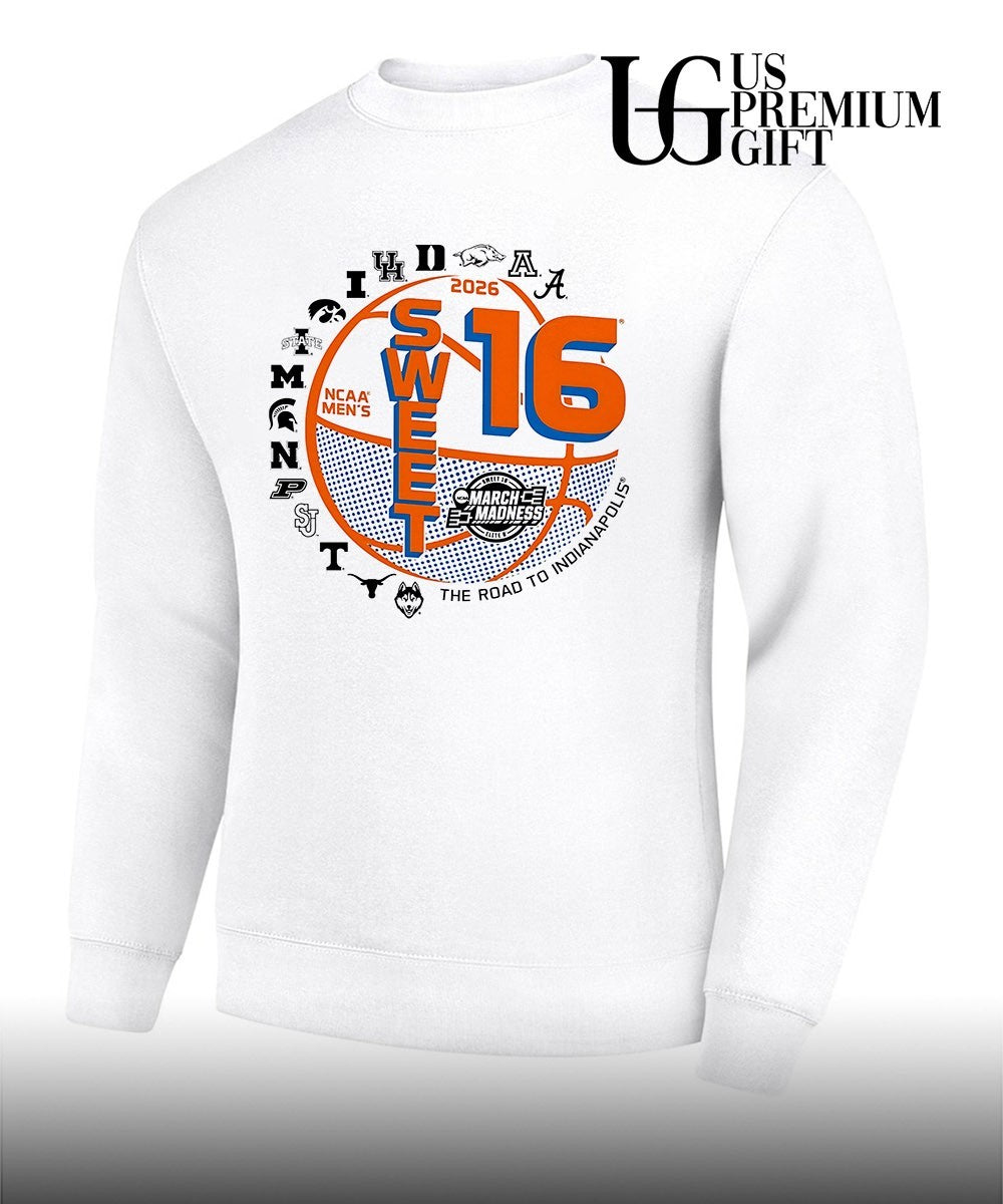St. John’s University Men’s Basketball 2026 Sweet 16 The Road To Indianapolis shirt