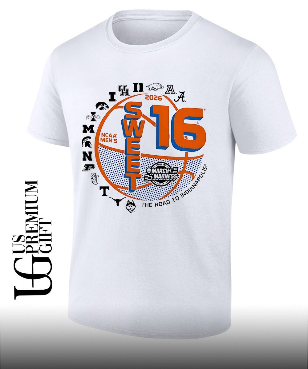 St. John’s University Men’s Basketball 2026 Sweet 16 The Road To Indianapolis shirt