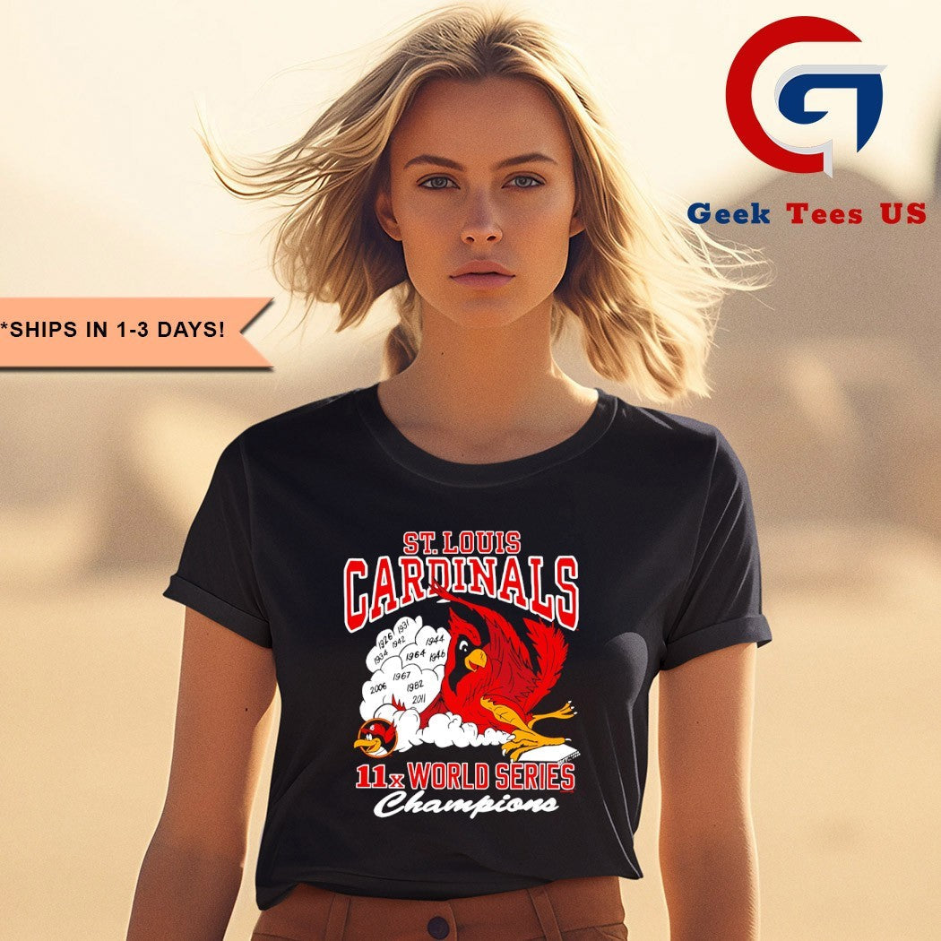 St. Louis Cardinals 11X World Series Champions shirt