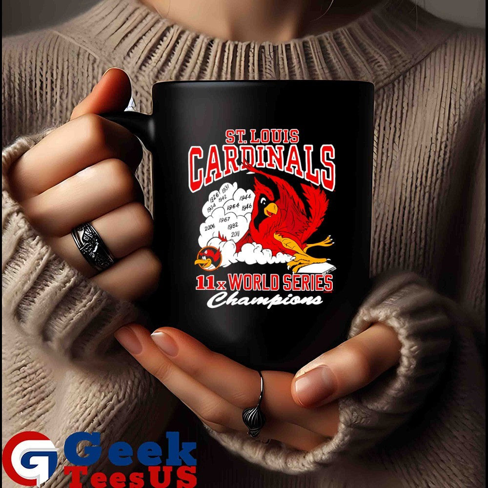 St. Louis Cardinals 11X World Series Champions shirt