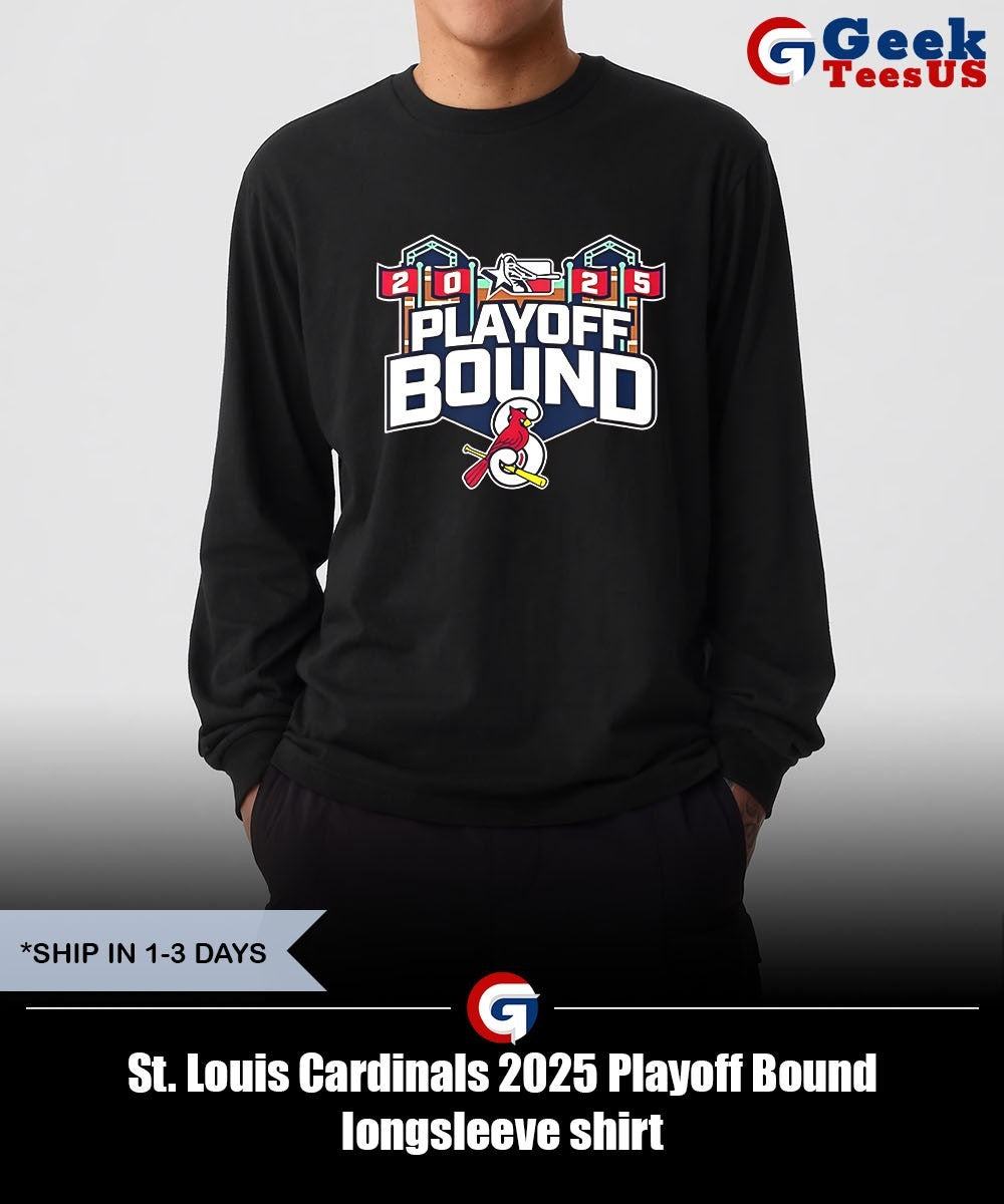 St. Louis Cardinals 2025 Playoff Bound shirt