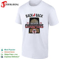 Stade Toulousain Back 4 Back 20 26 Champions Rugby French Top 14 Tournament shirt