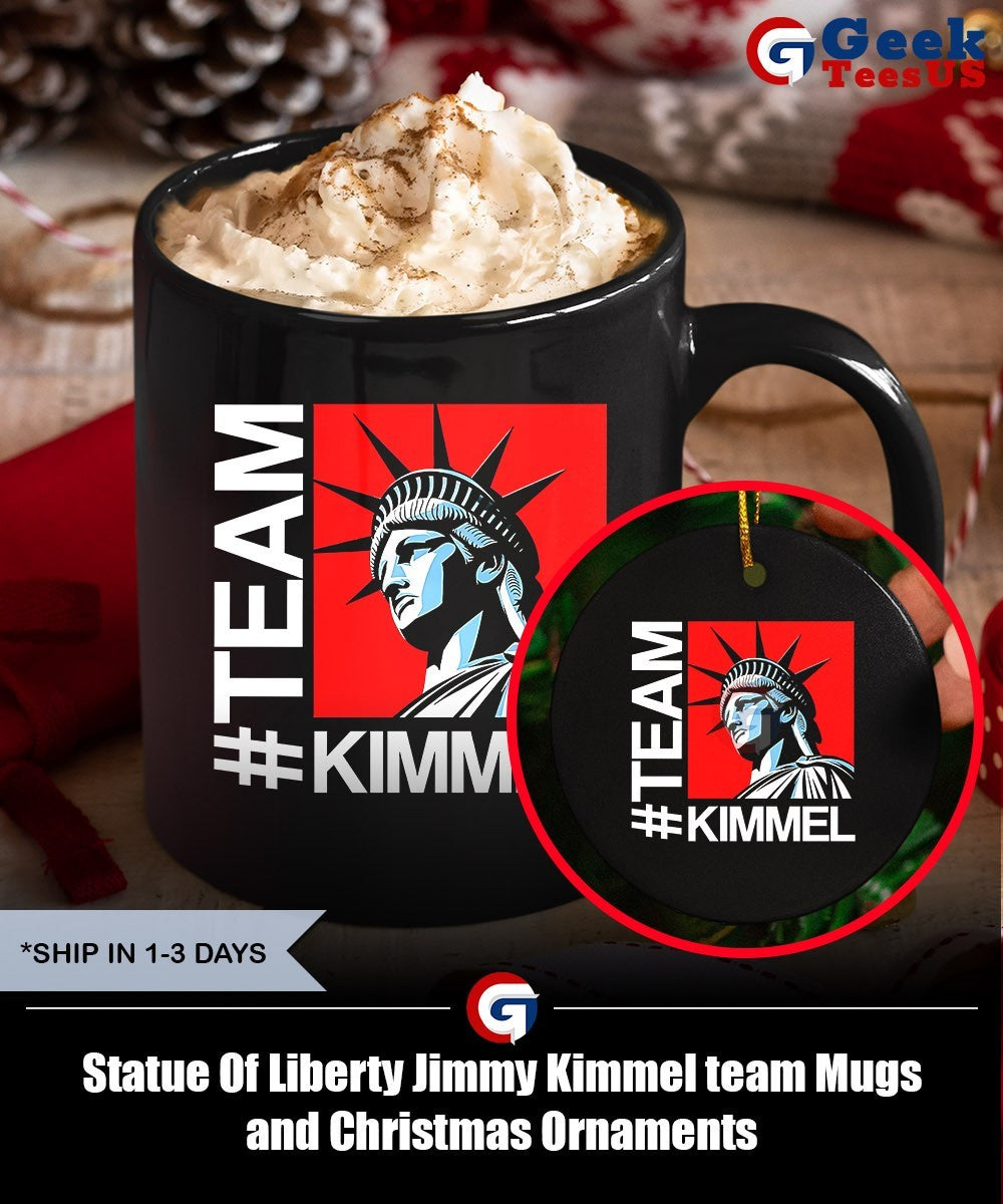 Statue Of Liberty Jimmy Kimmel team shirt