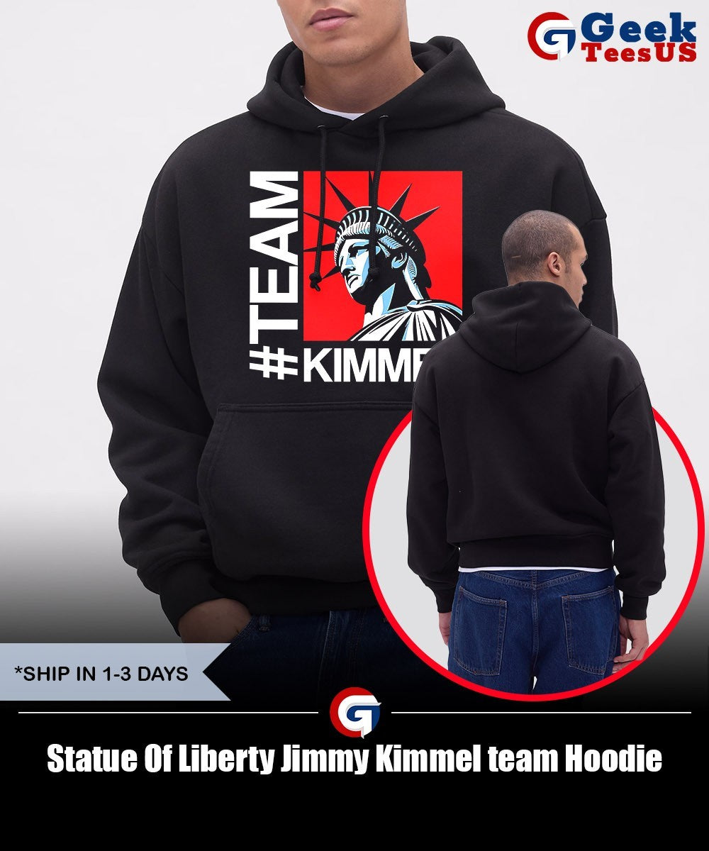 Statue Of Liberty Jimmy Kimmel team shirt