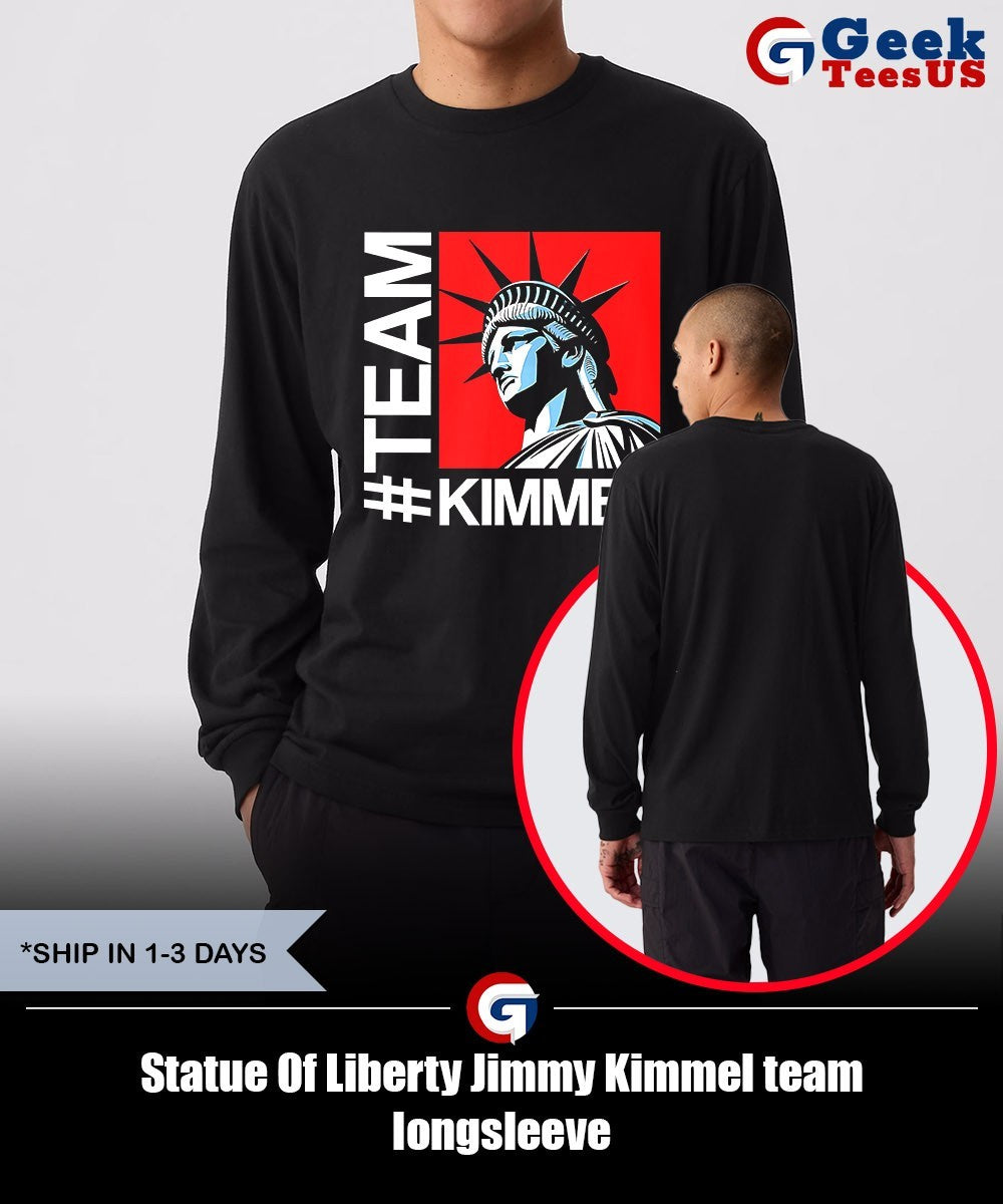 Statue Of Liberty Jimmy Kimmel team shirt
