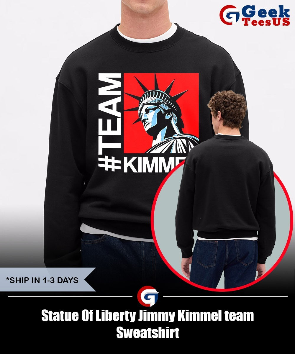 Statue Of Liberty Jimmy Kimmel team shirt