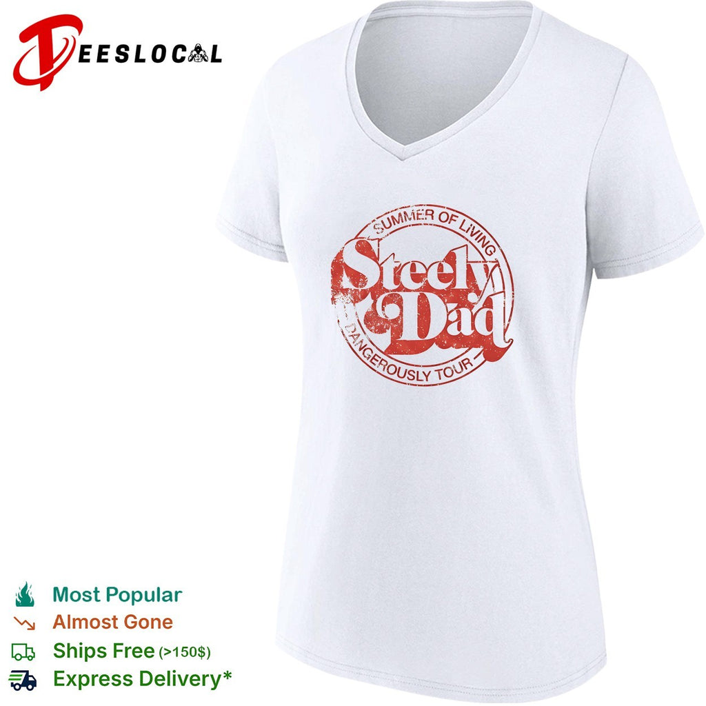 Steely Dad summer of living dangerously tour shirt