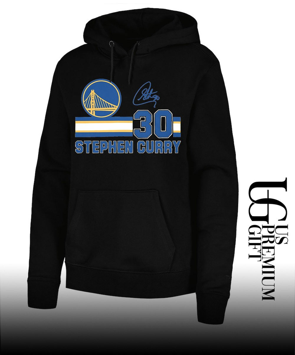 Stephen Curry Golden State Warriors NBA signature name and number retro shirt