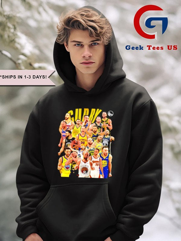 Stephen Curry Warriors 17 Seasons In Golden State shirt