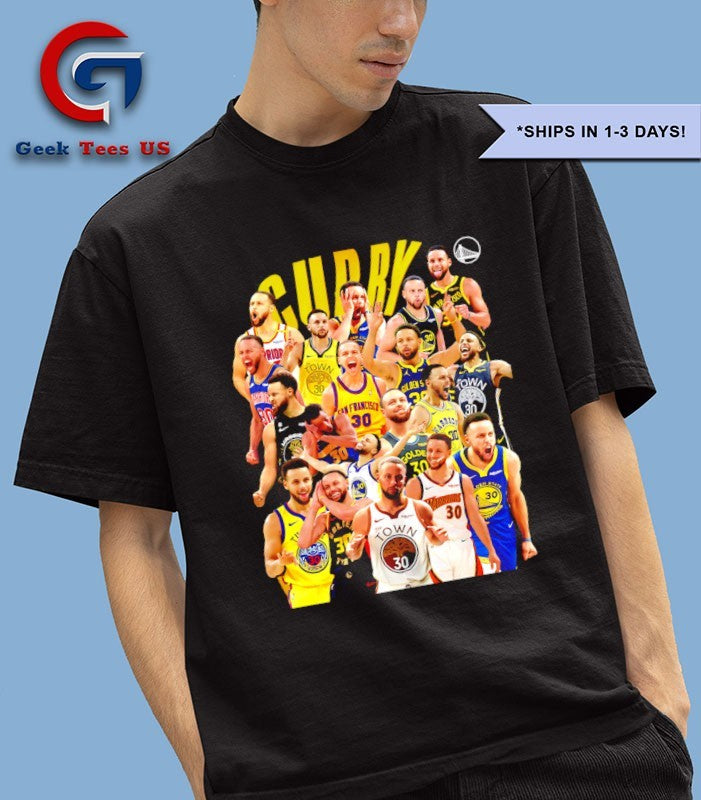 Stephen Curry Warriors 17 Seasons In Golden State shirt