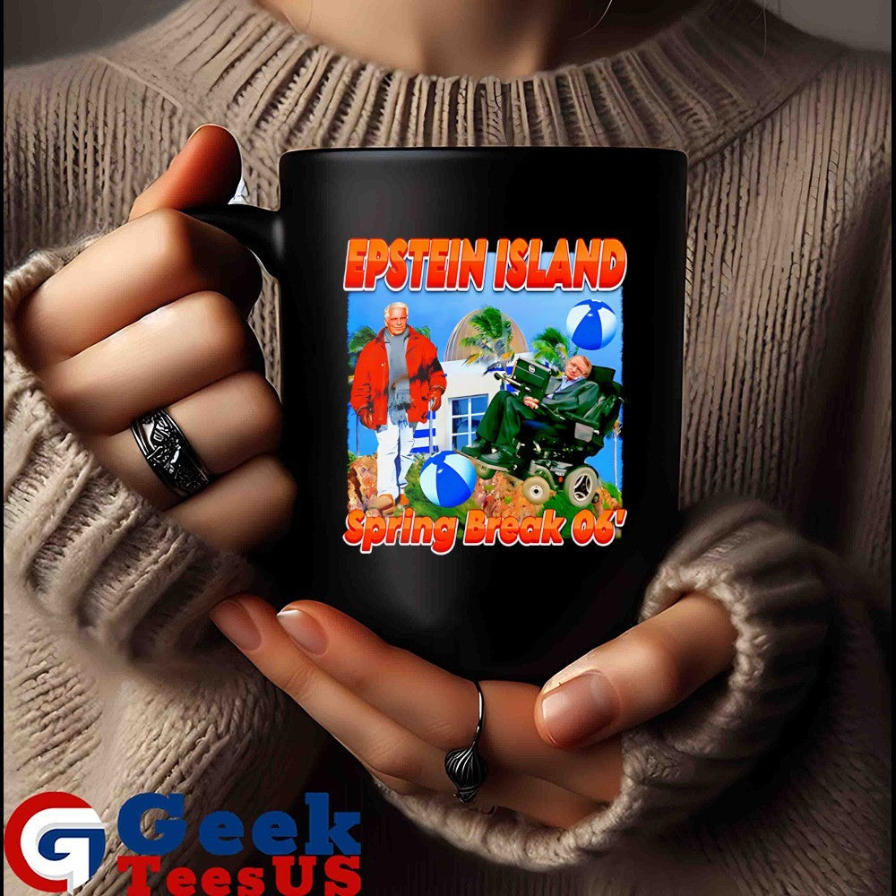 Stephen Hawking Epstein Island Spring Break 06′ shirt