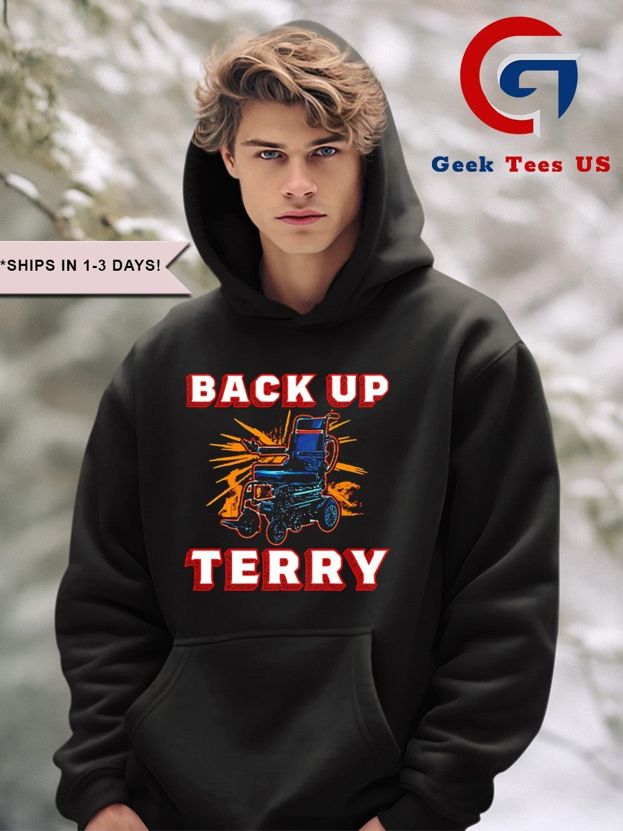 Stephen Hawking back up terry shirt