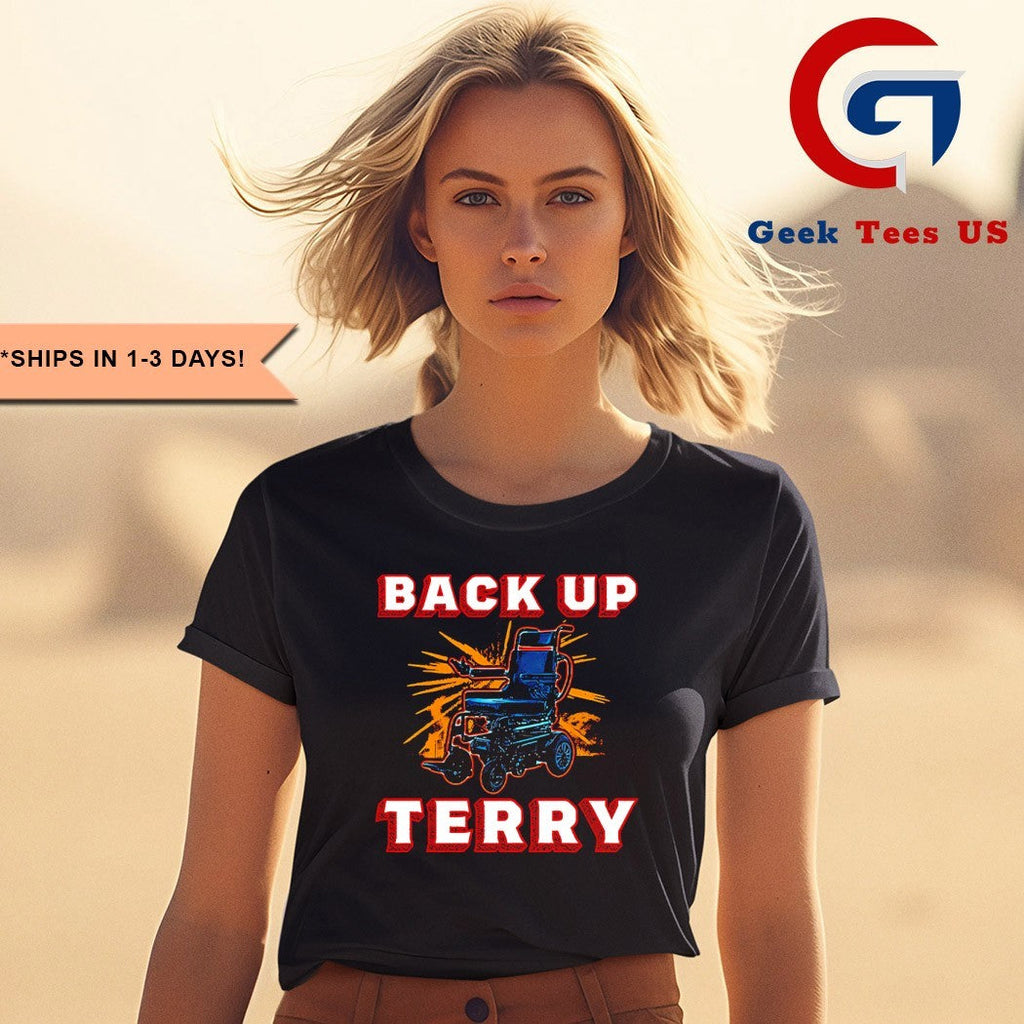 Stephen Hawking back up terry shirt