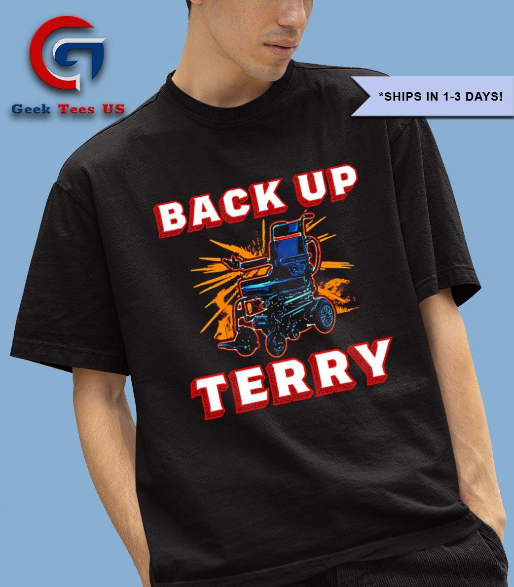 Stephen Hawking back up terry shirt