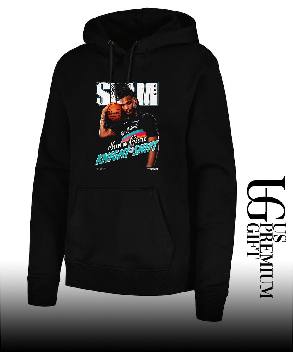 Stephon Castle Knight Shift San Antonio Spurs NBA Slam shirt