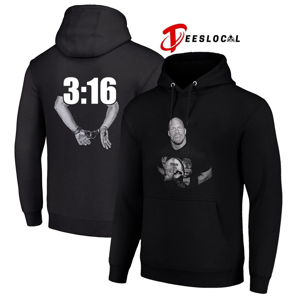 Steve Austin Stone Cold 3 16 portrait shirt