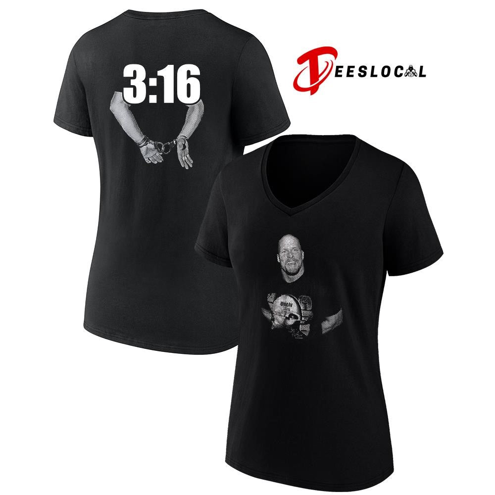 Steve Austin Stone Cold 3 16 portrait shirt